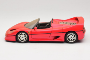 Ferrari F50 Kabrioletas Monza Red Standox Bburago 1:18 ST01 Metalas - nuotrauka 4 iš 8