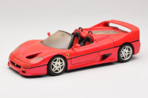 Ferrari F50 Kabrioletas Monza Red Standox Bburago 1:18 ST01 Metalas