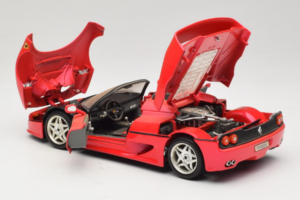Ferrari F50 Kabrioletas Monza Red Standox Bburago 1:18 ST01 Metalas - nuotrauka 5 iš 8