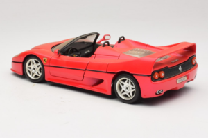 Ferrari F50 Kabrioletas Monza Red Standox Bburago 1:18 ST01 Metalas - nuotrauka 7 iš 8