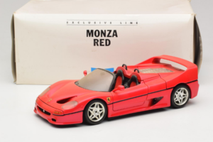 Ferrari F50 Kabrioletas Monza Red Standox Bburago 1:18 ST01 Metalas - nuotrauka 8 iš 8