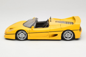 Ferrari F50 Kabrioletas Geltonas Maisto 1:18 50246-Y1 Metalas - nuotrauka 4 iš 8