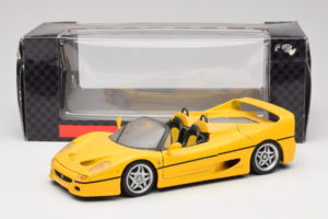 Ferrari F50 Kabrioletas Geltonas Maisto 1:18 50246-Y1 Metalas - nuotrauka 8 iš 8