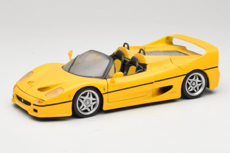 Ferrari F50 Kabrioletas Geltonas Maisto 1:18 50246-Y1 Metalas
