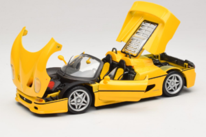Ferrari F50 Kabrioletas Shell Geltonas Maisto 1:18 3076-Y2 Metalas - nuotrauka 2 iš 8