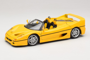 Ferrari F50 Kabrioletas Shell Geltonas Maisto 1:18 3076-Y2 Metalas