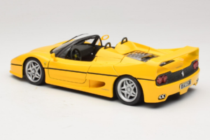 Ferrari F50 Kabrioletas Shell Geltonas Maisto 1:18 3076-Y2 Metalas - nuotrauka 7 iš 8