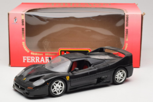 Ferrari F50 Coupe Juodas Bburago 1:18 3372-B1 Metalas - nuotrauka 8 iš 8