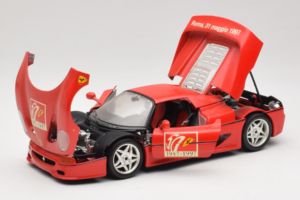 Ferrari F50 Coupe #50 50 Jahre Ferrari Raudonas Bburago 1:18 3352-P2 Metalas - nuotrauka 2 iš 8