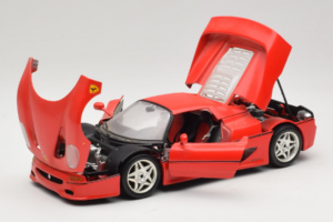 Ferrari F50 Coupe Raudonas Bburago 1:18 3382 Metalas - nuotrauka 2 iš 8