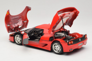 Ferrari F50 Coupe Raudonas Bburago 1:18 3382 Metalas - nuotrauka 5 iš 8