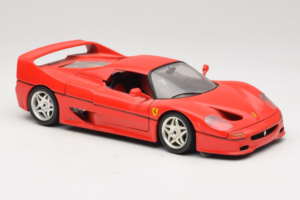 Ferrari F50 Coupe Raudonas Bburago 1:18 3382 Metalas - nuotrauka 6 iš 8
