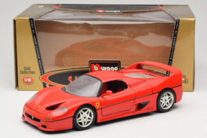 Ferrari F50 Coupe Raudonas Bburago 1:18 3382 Metalas - nuotrauka 8 iš 8