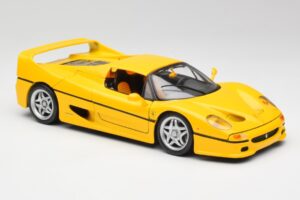 Ferrari F50 Giallo Modena Maisto 1:18 F50001 Metalas - nuotrauka 6 iš 8