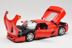 Ferrari F50 Hardtop Raudonas Bburago 1:18 3362 Metalas - nuotrauka 2 iš 8
