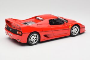 Ferrari F50 Hardtop Raudonas Bburago 1:18 3362 Metalas - nuotrauka 3 iš 8