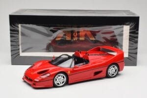 Ferrari F50 Hardtop Open Rosso Corsa KK-Scale 1:18 KKDC180951 Metalas - nuotrauka 6 iš 6