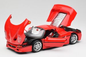 Ferrari F50 Raudonas Maisto 1:18 50262 Metalas - nuotrauka 2 iš 8