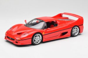 Ferrari F50 Raudonas Maisto 1:18 50262 Metalas