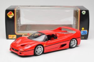 Ferrari F50 Raudonas Maisto 1:18 50262 Metalas - nuotrauka 8 iš 8