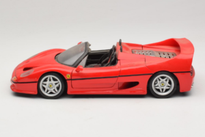 Ferrari F50 Spider Raudonas Shell Maisto 1:18 3076-M1 Metalas - nuotrauka 4 iš 8