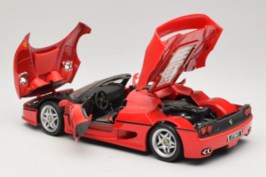 Ferrari F50 Spider Raudonas Shell Maisto 1:18 3076-M1 Metalas - nuotrauka 5 iš 8