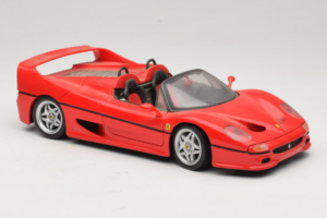 Ferrari F50 Spider Raudonas Shell Maisto 1:18 3076-M1 Metalas - nuotrauka 6 iš 8