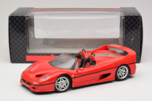 Ferrari F50 Spider Raudonas Shell Maisto 1:18 3076-M1 Metalas - nuotrauka 8 iš 8