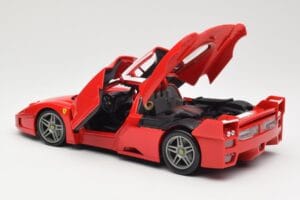 Ferrari FXX Raudonas Hot Wheels 1:18 310801 Metalas - nuotrauka 5 iš 8