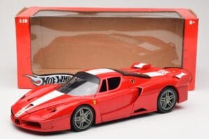 Ferrari FXX Raudonas Hot Wheels 1:18 310801 Metalas - nuotrauka 8 iš 8
