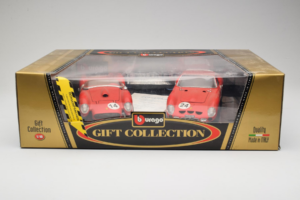 Ferrari Gift Set 250 Testa Rossa & 250 GTO Raudonas Bburago 1:18 GC002 Metalas - nuotrauka 2 iš 2