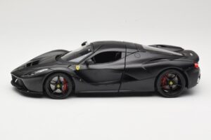 Ferrari LaFerrari F150 Matte Black Bburago 1:18 18-16901BK Metalas - nuotrauka 4 iš 8