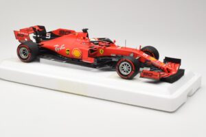 Ferrari SF90 #5 S. Vettel Italian GP Monza 2019 BBR 1:18 BBR191835 Derva - nuotrauka 4 iš 6