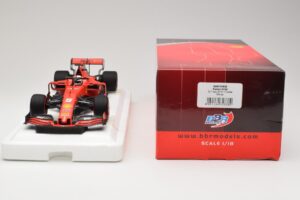 Ferrari SF90 #5 S. Vettel Italian GP Monza 2019 BBR 1:18 BBR191835 Derva - nuotrauka 6 iš 6