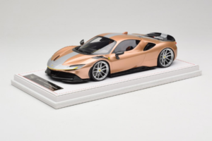 Ferrari SF90 Novitec Auksinis Sidabrinis Juosta IVY 1:18 REMC028 Derva - nuotrauka 2 iš 7