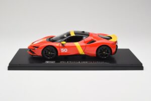 Ferrari SF90 Stradale #50 24 Hours of Le Mans 2024 Bburago 1:18 18-16035 Metalas - nuotrauka 4 iš 9