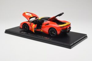 Ferrari SF90 Stradale #50 24 Hours of Le Mans 2024 Bburago 1:18 18-16035 Metalas - nuotrauka 5 iš 9