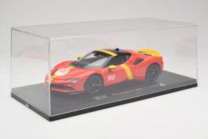 Ferrari SF90 Stradale #50 24 Hours of Le Mans 2024 Bburago 1:18 18-16035 Metalas - nuotrauka 8 iš 9