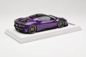 Ferrari SF90 Stradale Novitec Purple Metallic IVY 1:18 REMC021 Derva - nuotrauka 3 iš 7