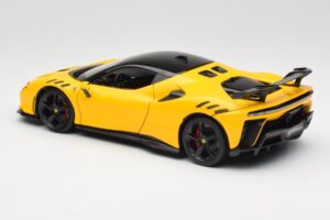 Ferrari SF90 XX Stradale Giallo Modena Bburago 1:18 18-16020Y Metalas - nuotrauka 7 iš 8