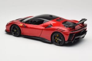 Ferrari SF90 XX Stradale Magma Red Bburago 1:18 18-16020R Metalas - nuotrauka 7 iš 8