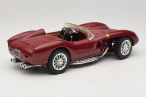 Ferrari Testa Rossa Tamsiai Raudonas Shell Shell 1:18 40026 Metalas - nuotrauka 3 iš 8