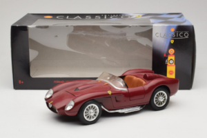 Ferrari Testa Rossa Tamsiai Raudonas Shell Shell 1:18 40026 Metalas - nuotrauka 8 iš 8
