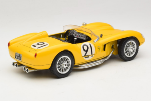 Ferrari 250 Testa Rossa #91 Geltonas Riboto Leidimo Bburago 1:18 3007-Y1 Metalas - nuotrauka 3 iš 8