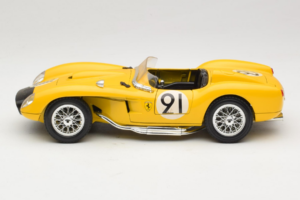 Ferrari 250 Testa Rossa #91 Geltonas Riboto Leidimo Bburago 1:18 3007-Y1 Metalas - nuotrauka 4 iš 8