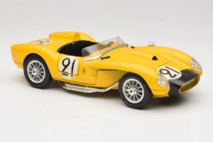 Ferrari 250 Testa Rossa #91 Geltonas Riboto Leidimo Bburago 1:18 3007-Y1 Metalas - nuotrauka 6 iš 8
