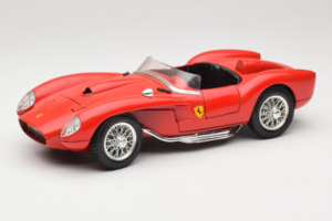 Ferrari 250 Testa Rossa Raudonas Bburago 1:18 3007-P2 Metalas