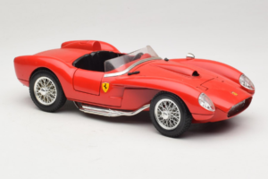 Ferrari 250 Testa Rossa Raudonas Bburago 1:18 3007-P2 Metalas - nuotrauka 6 iš 8