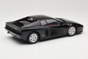 Ferrari Testarossa Juodas Kyosho 1:18 08425BK Metalas - nuotrauka 3 iš 8