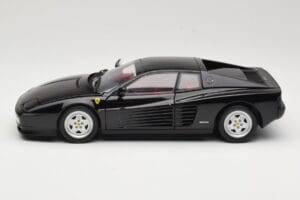 Ferrari Testarossa Juodas Kyosho 1:18 08425BK Metalas - nuotrauka 4 iš 8